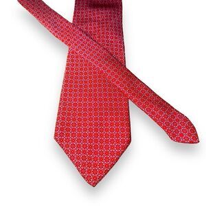 Current Robert Talbott Estate Red Flower Silk Tie